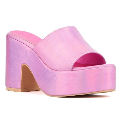 Olivia Miller Women's  Crush Platform Heel