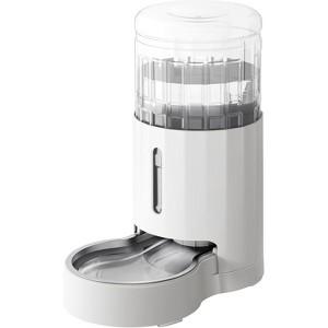 Stainless Steel Pet Water Dispenser, Automatic BPA-Free Gravity Waterer with Large Drinking Area - 1 of 4