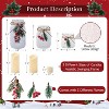 Christmas Centerpieces for Tables, Table Decor with Mason Jar, 16 Pcs Flowers - 2 of 4