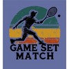 Game Set Match Adult Crew Neck Short Sleeve Tee - 2 of 3