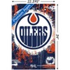 Trends International NHL Edmonton Oilers - Maximalist Logo 23 Unframed Wall Poster Prints - 3 of 4