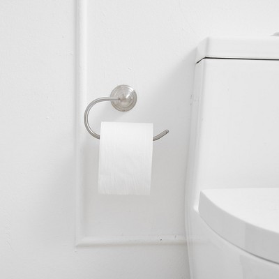 Nickel Wall Mounted Toilet Paper Holder with Zinc Alloy