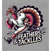 Thanksgiving Feathers & Tackles Turkey Football Player Adult Jogger Pants - 2 of 2