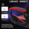 Bosmiller Ergonomic Gaming Chair Racing Style Office Chair, Computer Desk Chair, Swivel Reclining PU Leather PC Gamer Chair - 4 of 4