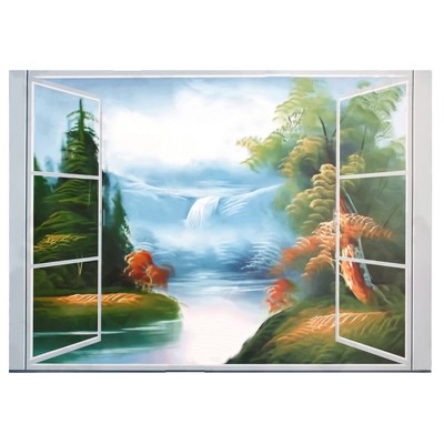 Slickblue Beautiful Natural Scene Wall Decals Waterproof Vinyl Stickers for Nature-Inspired Decor 19.5x27 inch