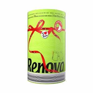 Renova Paper Towel Pack - 1 Roll - 120 Sheets - 2 Ply - FSC Certified - Sustainable & Absorbent - 1 of 4