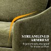 EROMMY U Shaped Sectional Sofa,Chenille Convertible Sectional Couch Ottman for Living Room,Green - 4 of 4