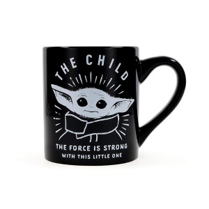 Silver Buffalo Star Wars: The Mandalorian The Child Ceramic Mug | Holds 14 Ounces - 1 of 4