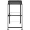 vidaXL Steel BBQ Gazebo with Side Shelves - Anthracite, Ideal for Barbeque Sessions During Sunny & Rainy Days, Durable Build 82.7"x44.9"x90.6" - 4 of 4