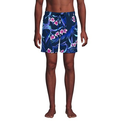 Lands' End Men's 7 Inch Volley Hydroliner Swim Trunks