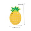 DYLIVeS 8pcs Pineapple Design Disposable Paper Plates for Parties Tableware for Snacks Popcorn and Nuts for Birthdays and Garden Gatherings - 4 of 4