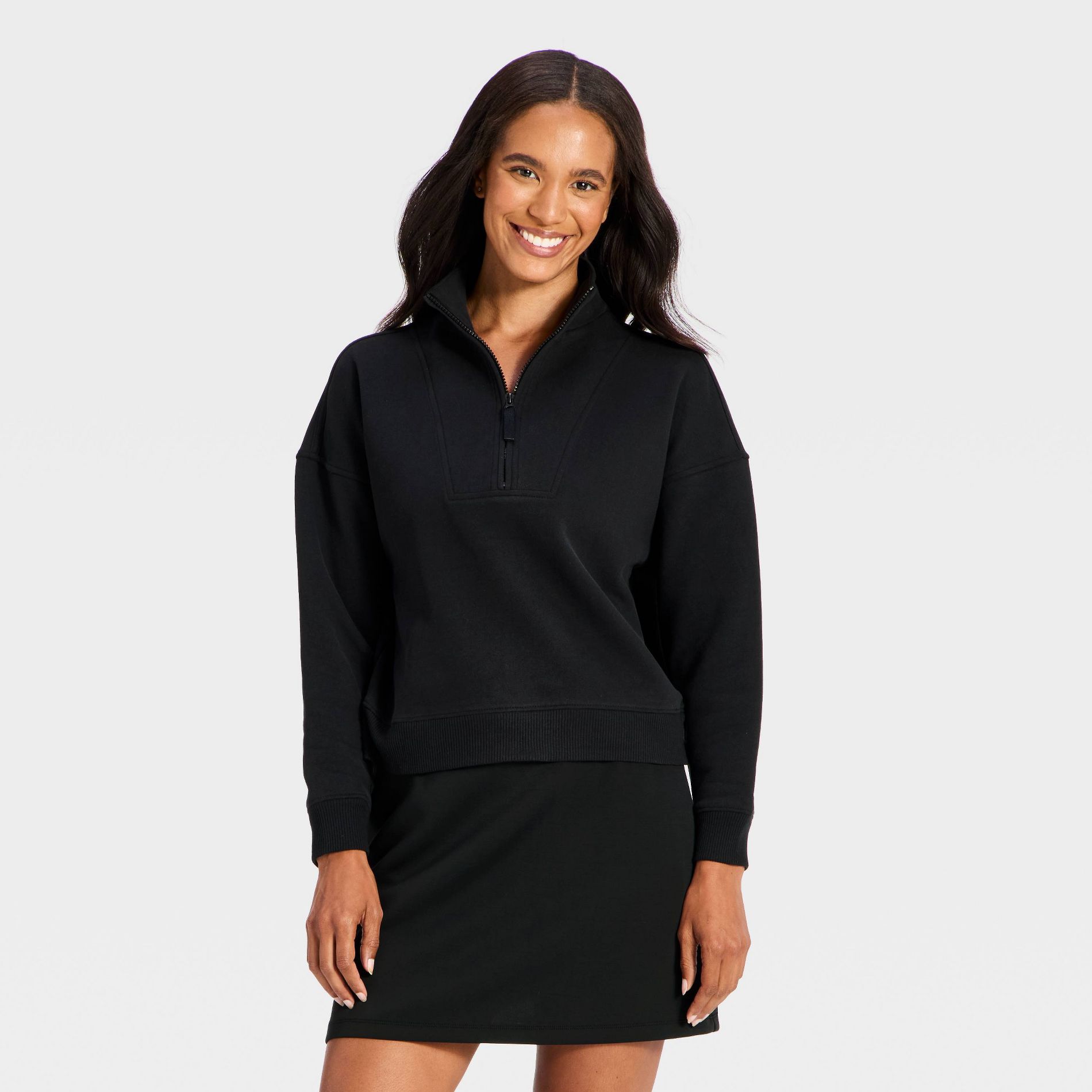 Women's Active Comfort 1/2 Zip Pullover Sweatshirt - All In Motion™