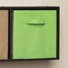 ClosetMaid Cubicals Fabric Drawer, Open Storage Bin for Home Organization, 11" H X 10.5" W X 10.5" D, Green (2 Pack) - 4 of 4