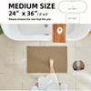 Our Bathroom Rugs Are Like A Warm Hug for Your Feet Crafted Slip Washable Quick Rug, 36x24 KhakiComfort and Style - 2 of 4