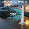 ZAFRO Tower Fan for Bedroom, Standing Bladeless Fan that Blows Cold Air for Home, 85¡ã Oscillating Quiet Cooling Floor Fans with Remote - 2 of 4