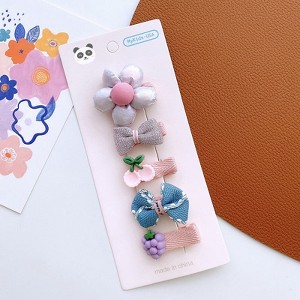 MyKids-USA Versatile Hair Accessory For Babies: Beautiful Colorful Small Butterfly Bow Hair Clip Sets - 1 of 1