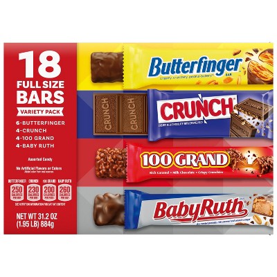 Butterfinger Assorted Candy Variety Box - 18ct/31.2oz