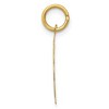 Black Bow Jewelry 14k Yellow Gold YOU ARE ALWAYS IN MY HEART Charm or Pendant, 16mm - 2 of 4