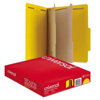 Universal Laminated Two-pocket Folder Cardboard Paper Red 11 X 8 1/2  25/pack 56420 : Target