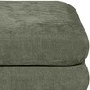 Meridian Furniture,Stellar Chenille Fabric Upholstered Modular Modular Ottoman - 2 of 4