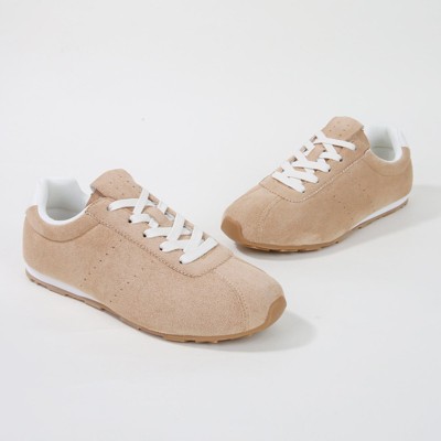 Женские кроссовки BERNESS Women's Diane Street Edit Suede Low-Top Sneakers Pink 10 — фото 8