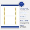 Avery Printable Rectangle Postcards, Gold Edge Dots, 4" x 6", Matte White Rectangle Postcards, Laser/Inkjet, 20ct, Great for Postcards - 3 of 4