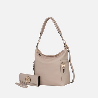MKF Collection Ophelia Vegan Leather Women’s Hobo Bag with Wallet by Mia K