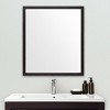 HomeRoots 26" Black Framed Bathroom Vanity Mirror - 2 of 4
