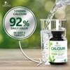 Calcium Supplement with Vitamin D - 1200 mg Calcium Carbonate with 1600 IU of D3 Vitamins - Supports Bone Strength, Teeth - 240 Tablets - 4 of 4