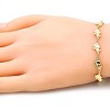 RMZ GOLD NYC 14K Gold-Plated Good Luck Elephant Bracelet – Adjustable & Charming Jewelry - 2 of 3