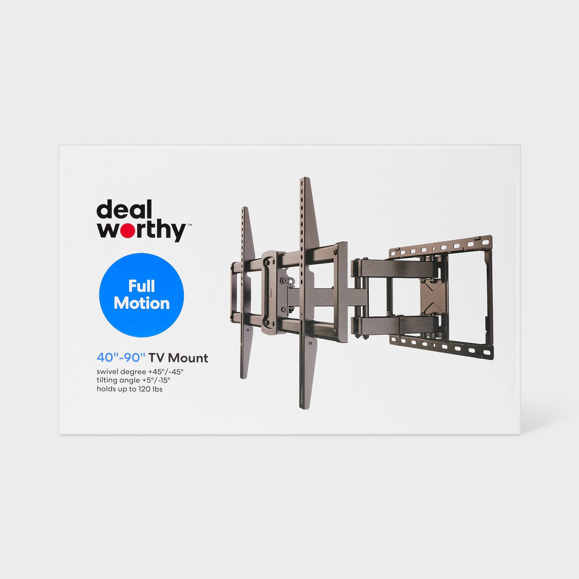 Full Motion 40" - 90" TV Mount - dealworthy™