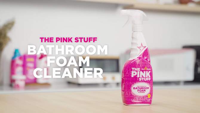 The Pink Stuff Bathroom Foam Cleaner - 25.36 fl oz, 2 of 10, play video