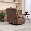 Velvet Power Lift Recliner Chair for Elderly with Remote Control, Oversized Anti-Skid Fabric & Heavy-Duty Frame - 4 of 4