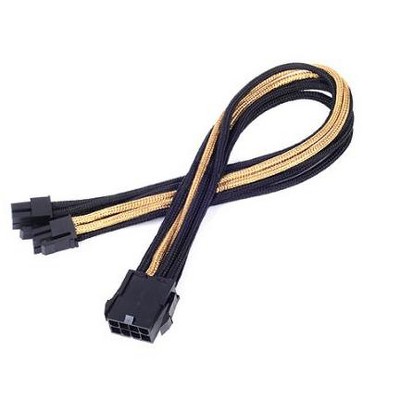 SilverStone Technology  ATX 24pin to MB-24pin(300mm) Power Cable Extneder Bicolor- Black & Blue