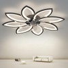 BestParts 35.4" Ceiling Fan with LED Light - 6-Speed Control, 3-Color Temp, Remote, Energy Efficient - 2 of 4