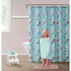 Kate Aurora Montauk Accents Complete 5 Piece Juvi Mermaid Themed Fabric Shower Curtain Bathroom Set - 2 of 4