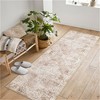 Fulvari Washable Rugs for Living Room Area Rug Soft Living Room Rug Carpet-Rugs for Bedroom Vintage Oriental Floral Dining Room Non Slip - 2 of 4