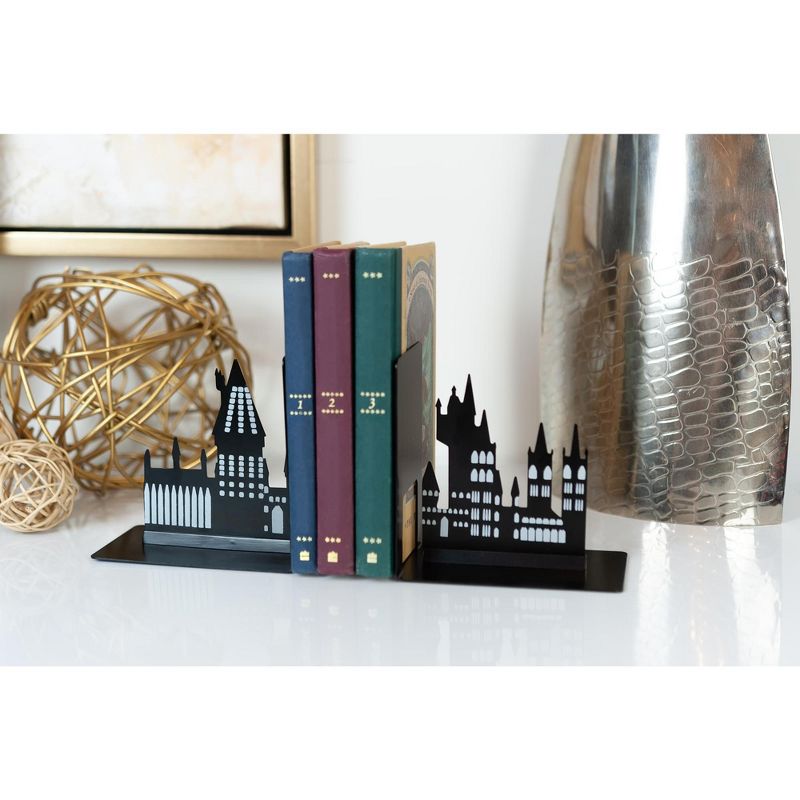 Seven20 Harry Potter Hogwarts Castle Metal Bookends For Harry Potter Books & Collections, 5 of 8