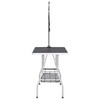 vidaXL Adjustable Dog Grooming Table with 2 Loops and Basket - 4 of 4
