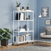 Seville Classics HOME 4-Tier Steel Shelving with Shelf Liners, 36" W x 14" D x 56.5" H - 2 of 4