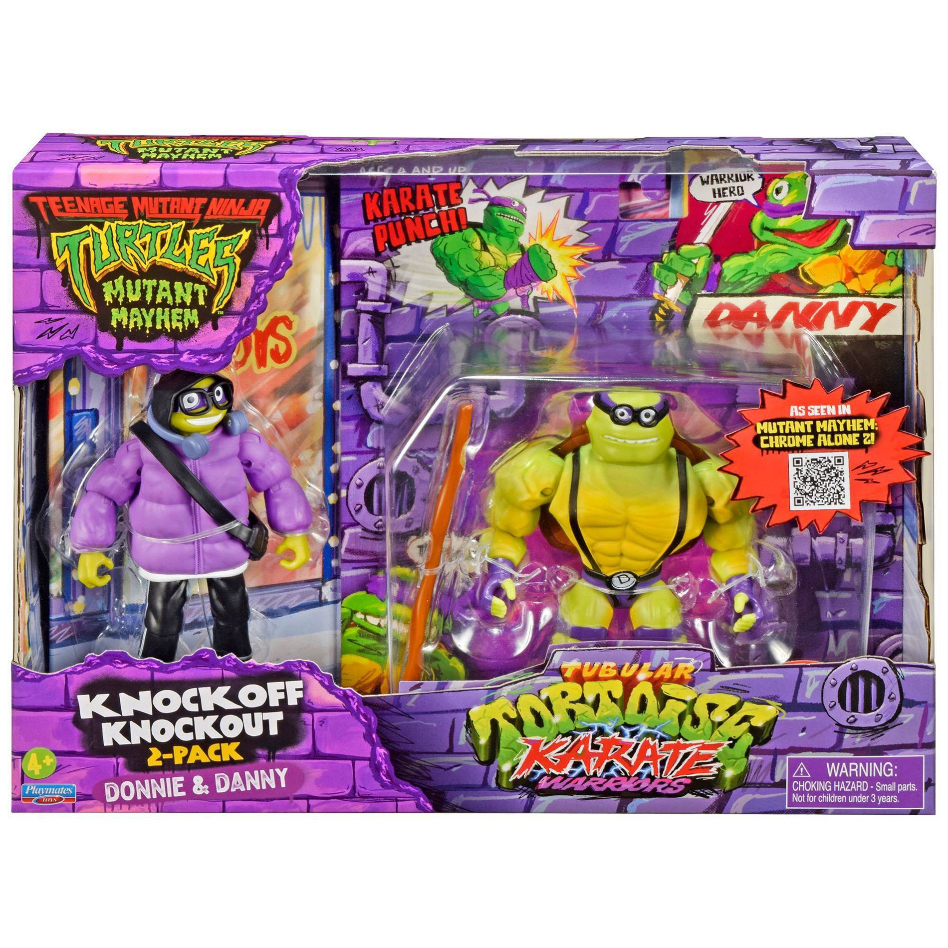 Teenage Mutant Ninja Turtles Don and Danny Theatrical Short Action Figure - 2pk