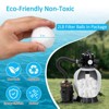 13" Sand Filter Pump - 2Lb Filter Ball, 3434GPH 3/4HP Pool Sand Filter for Above Ground and Inground Pool Up to 8500 Gallons - 3 of 4