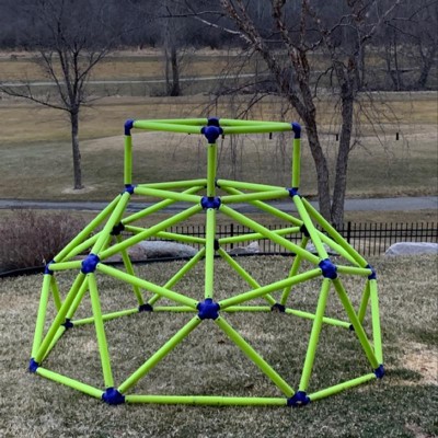 Monkey Bars Toddler Gym Tower - Green