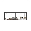 Outdoor Louvered Pergola, All-Aluminum Patio Gazebo with Adjustable Roof, Reinforced Frame, Built-In Drainage System - 2 of 4