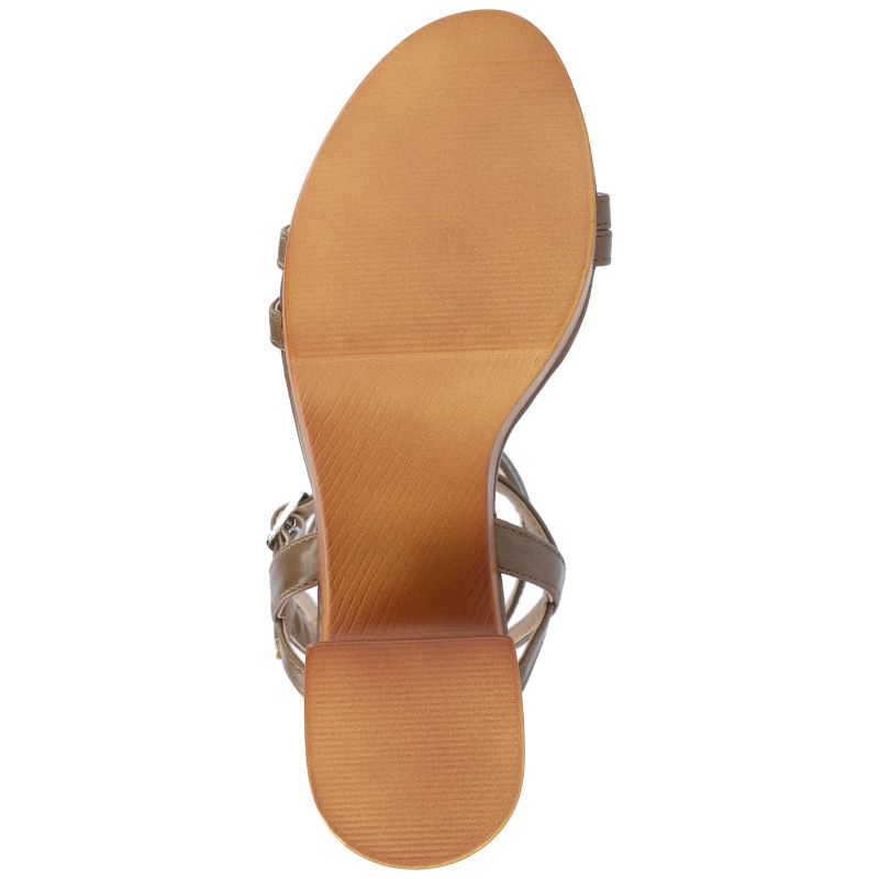 Journee Collection Womens Emerynn Tru Comfort Foam Platform Clog Multi Strap Sandals, 5 of 9