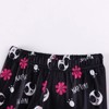 MyKids-USA Spring and Autumn Baby Kids Girls Cartoon Pattern Long Sleeves Top and Pants Casual Pajamas Clothing Set - 3 of 4