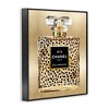 Stupell Industries Cheetah Pattern Perfume Black Framed Giclee Art - 3 of 4