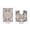 Medallion Collection 100% Cotton Tufted Bath Rug Set of 2 - Better Trends - 4 of 4