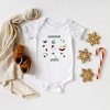 The Juniper Shop Christmas Spirits Green Words Baby Bodysuit - 2 of 3
