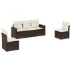 vidaXL 5 Piece Patio Sofa Set - 2 of 3